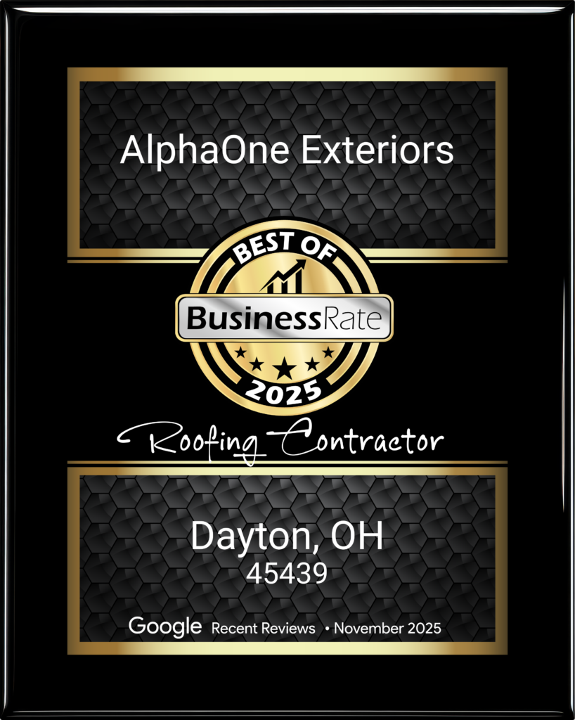 BusinessRate Best Of 2025 Roofing Contractor-AlphaOne Exteriors