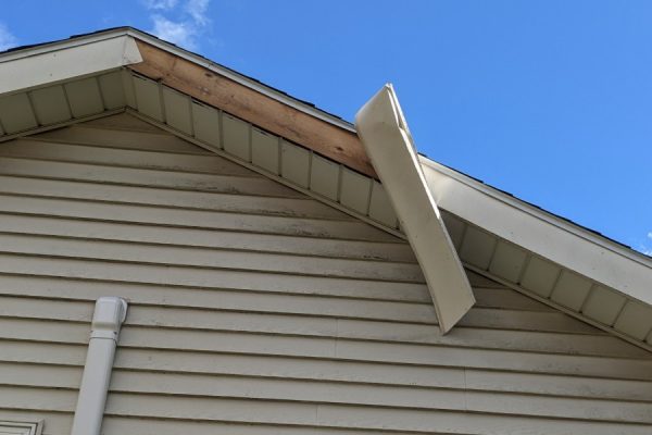 Missing Fascia Metal in Dayton Ohio